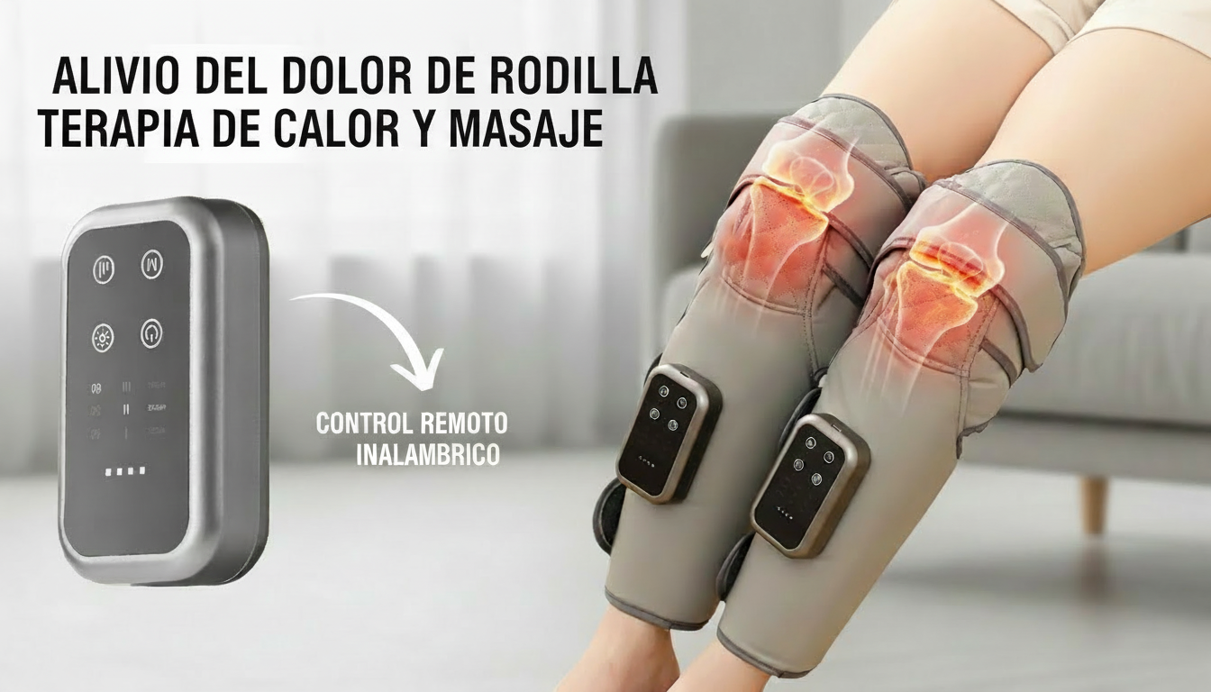 Alivion — Alivio del dolor de rodilla con terapia de calor y masaje